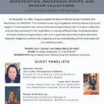 Flyer for NAGPRA 30 panel